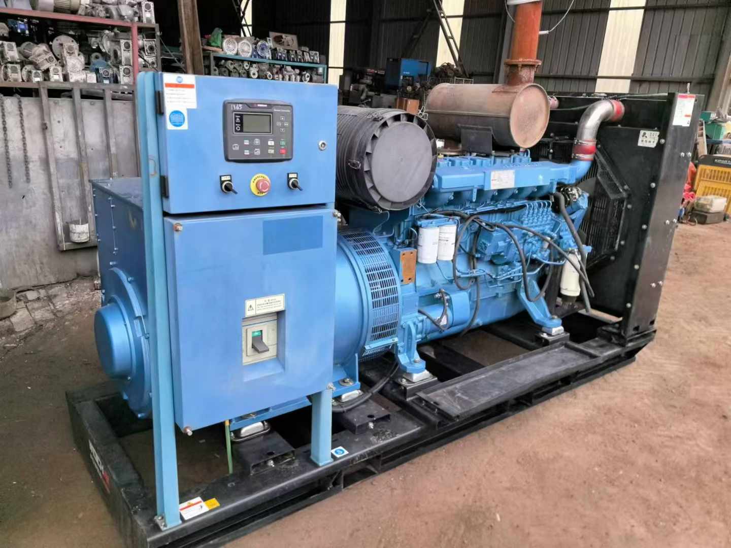 中沙500kW 柴油发电机组可带动设备功率的计算公式是什么？