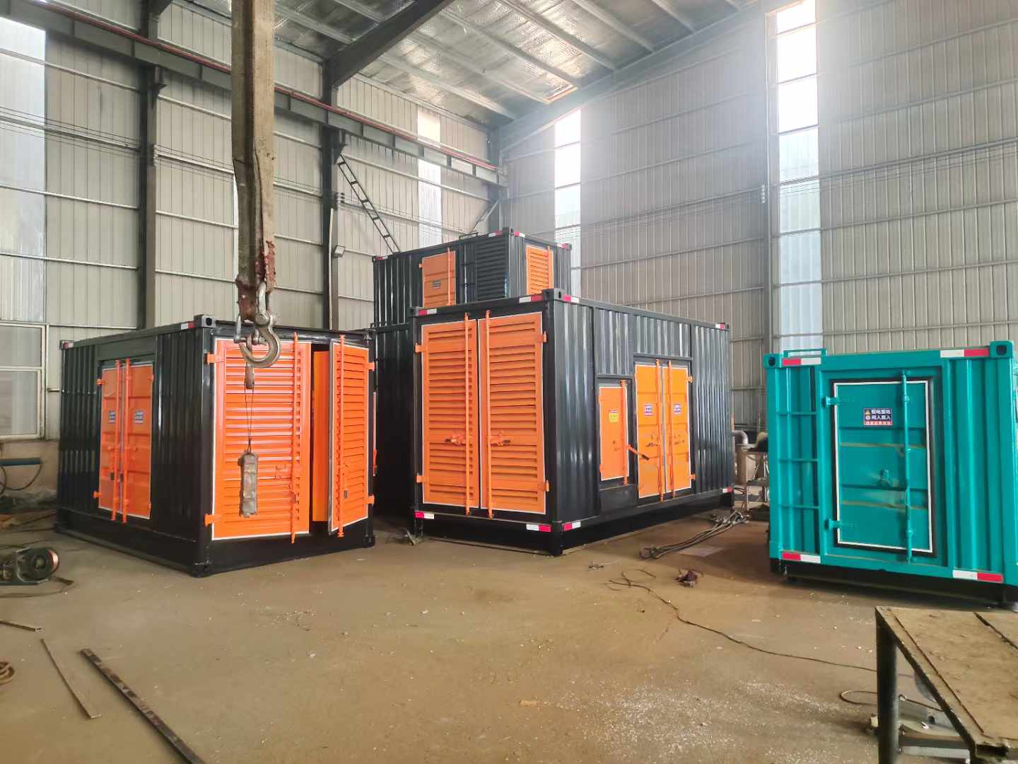 中沙500kw柴油发电机组可以带动多少功率设备？